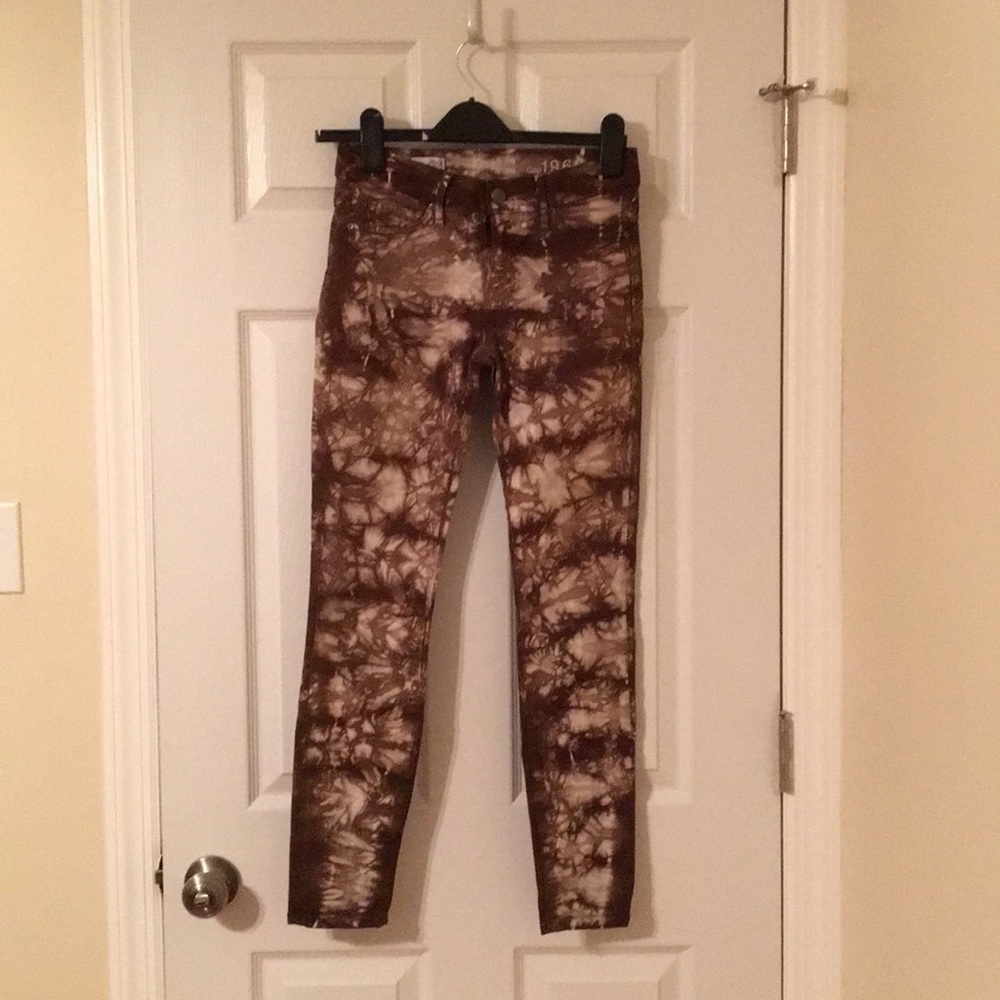 Gap 1969 Tie Dye Legging Jean sz26